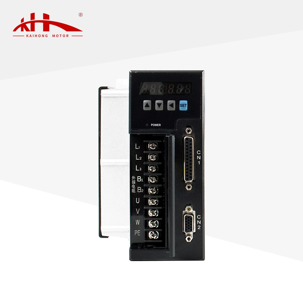 عالية السرعة 130 مللي متر 1KW 1.3KW 1.5KW 220VAC 2500rpm 4N.M ثلاث مراحل كبيرة محرك سيرفو يعمل بالتيار المتردد مع محرك عدة لمحرك معدات CNC