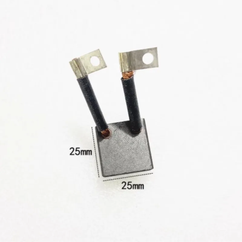 4 pieces Suitable For Pump Carbon Brush 10 * 25 * 25MM Electric Forklift Stacker Pump Station Motor Wide Surface Carbon Brush