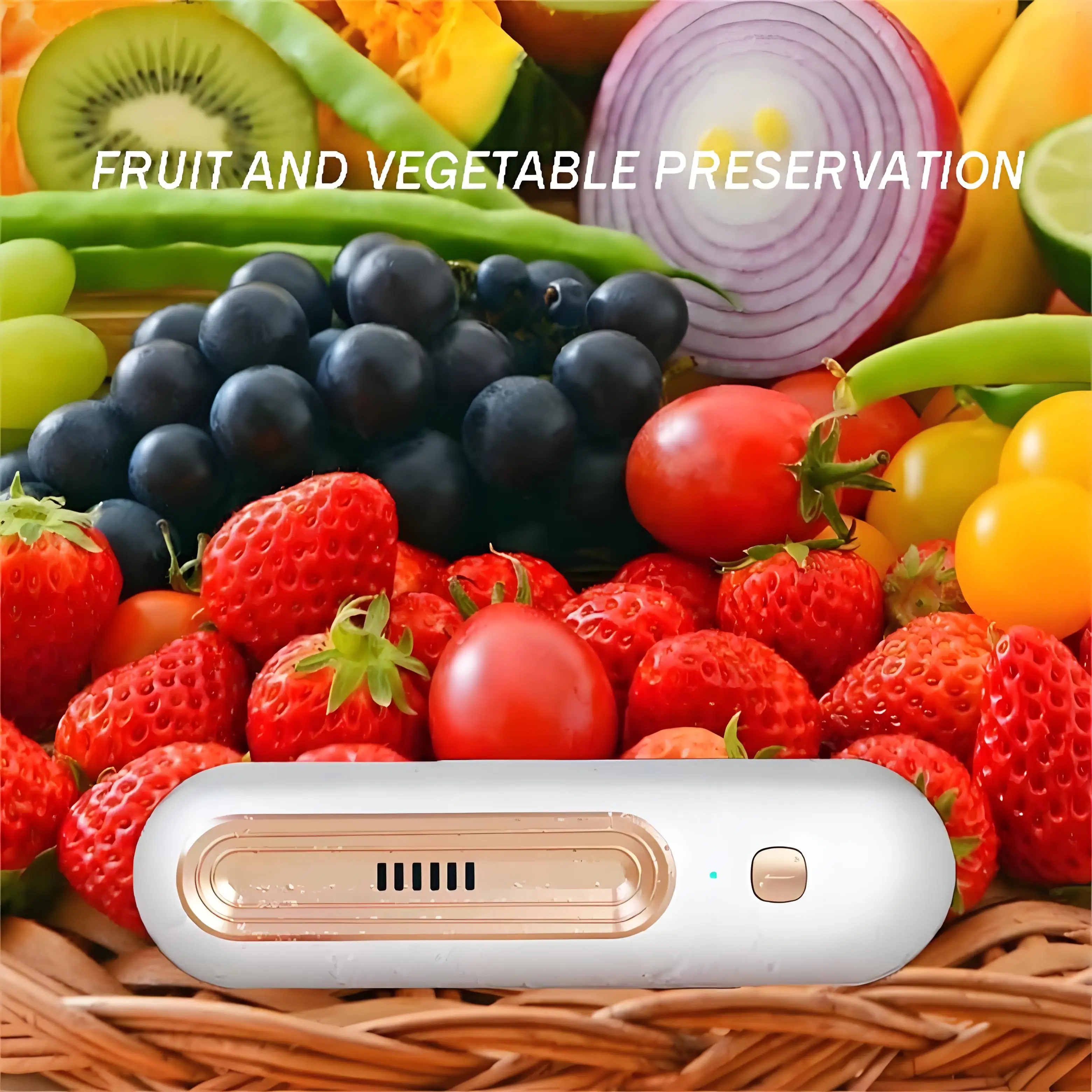 مزيل الروائح الكريهة القابل لإعادة الشحن عبر USB، منقي هواء محمول للثلاجة والسيارة - مزيل الرائحة مع عملية صامتة #4