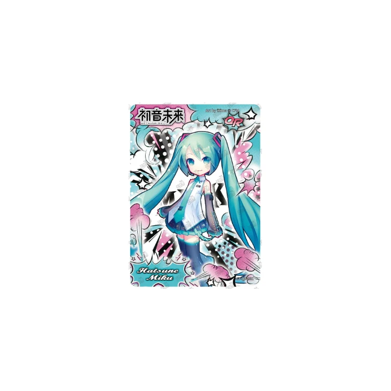 Kayou QR card 1 ~ 18 series Hatsune Miku MEIKO Christmas birthday gift Game toys rare Limited edition Collection card