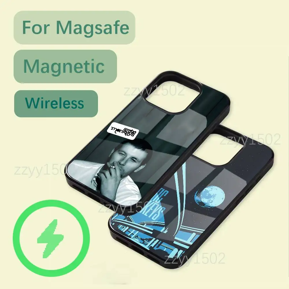 

AM A-Arctic M-MonkeysS Phone Case For iPhone 17,16,15,14,13,12,11,Pro,Max,Plus,Mini,SE4,E Magsafe Wireless Charging