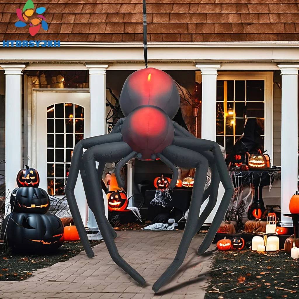 

Indoor inflatable spiders, inflatable decorations for Halloween in haunted houses, parties, events, promotions