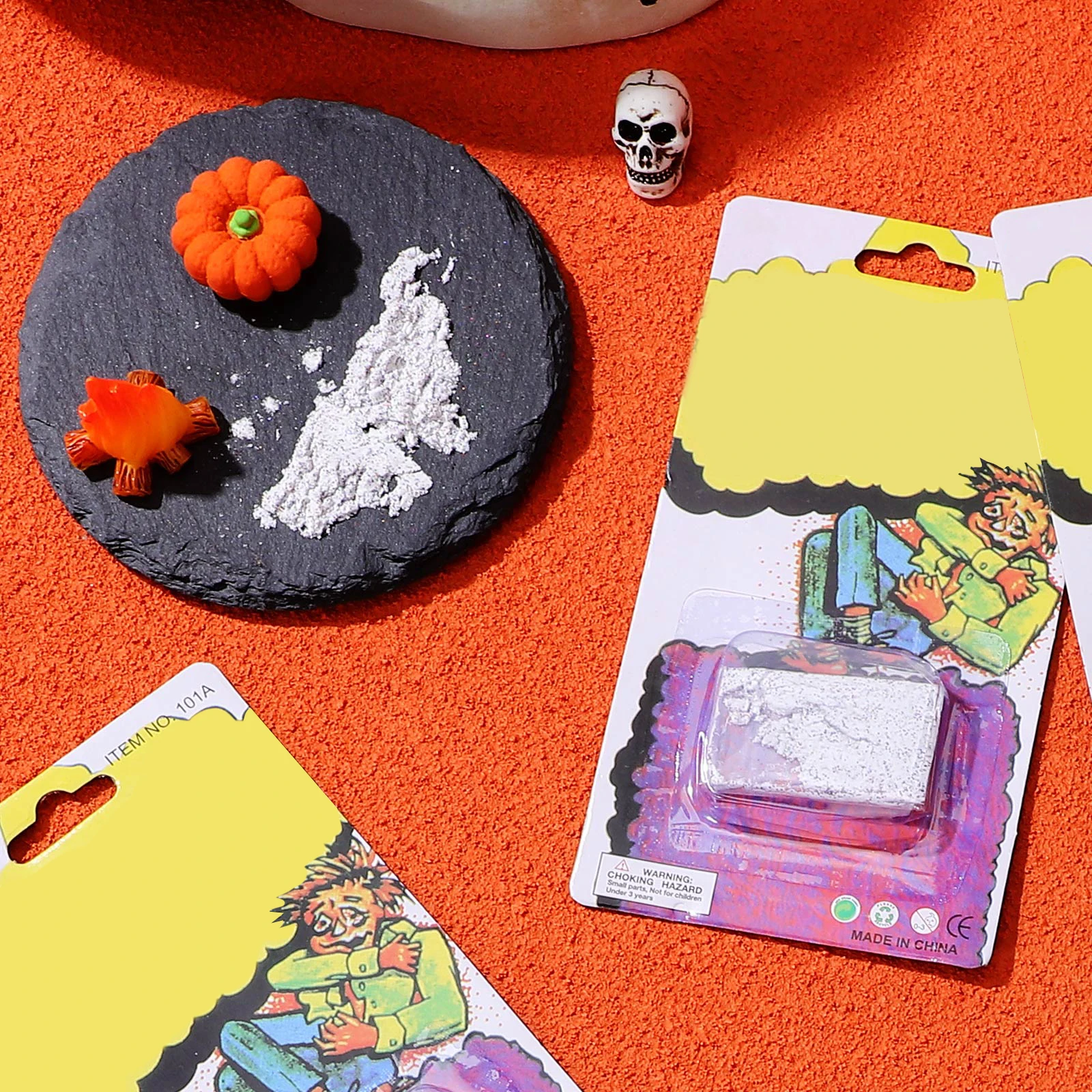 10PCS Halloween Trick Prop Itching Powder Prank Party Supplies for Joke Surprise April Fools' Day Funny Joke Trick Novelty Toy