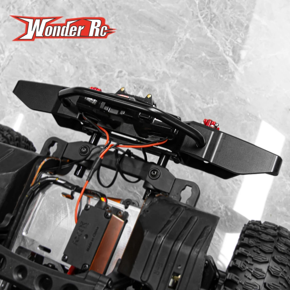 

1 шт. Металлическая имитационная модель переднего бампера для радиоуправляемых краулеров 1/7 MK07 JK07, аксессуары для тюнинга