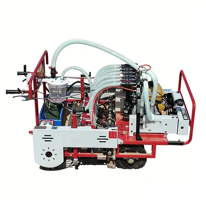 High Precision Pneumatic Precision Onion Seeder  Air Suction Vegetable Seeder Hand Push Pepper Planter Machine