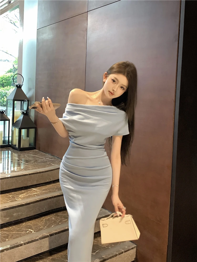 Vestidos de manga curta feminino mãe da noiva outono tweed houndstooth colorblock dupla face meio aberto abotoado elite picante