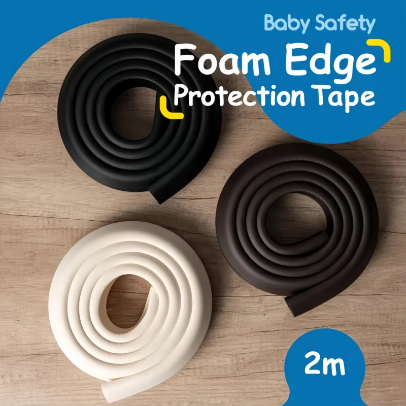 

Children Table Sponge Safety Edge Protection Table Guard Strip Anticollision Desk Corner Protector Baby Safety Bumper Strips 2M
