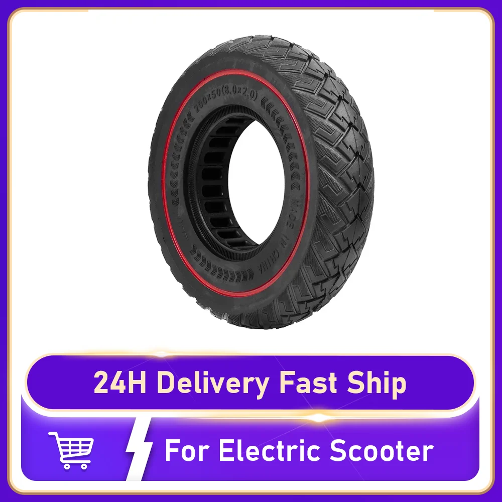 

8Inch Dirt Scooter Knobby Tire For Razor E100 E150 E175 E200 ESpark EPunk Crazy Cart Electric Scooter 200x50 Honeycomb Tyre