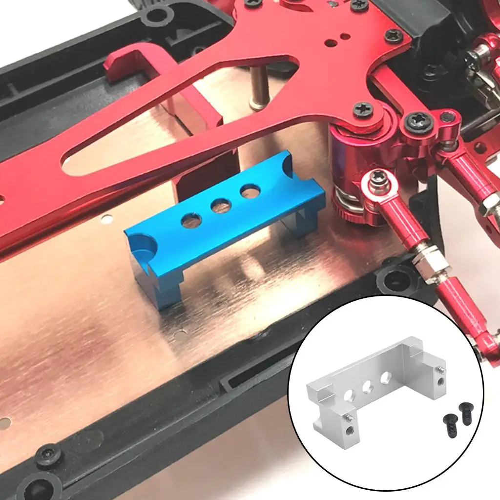 Durable RC Car Servo Mount Stand Metal Bracket Protector for Wltoys 1/14 1/12 144001 Remote Control Vehicle