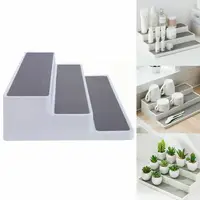 Estante de especias expandible tipo escalera de 3 niveles