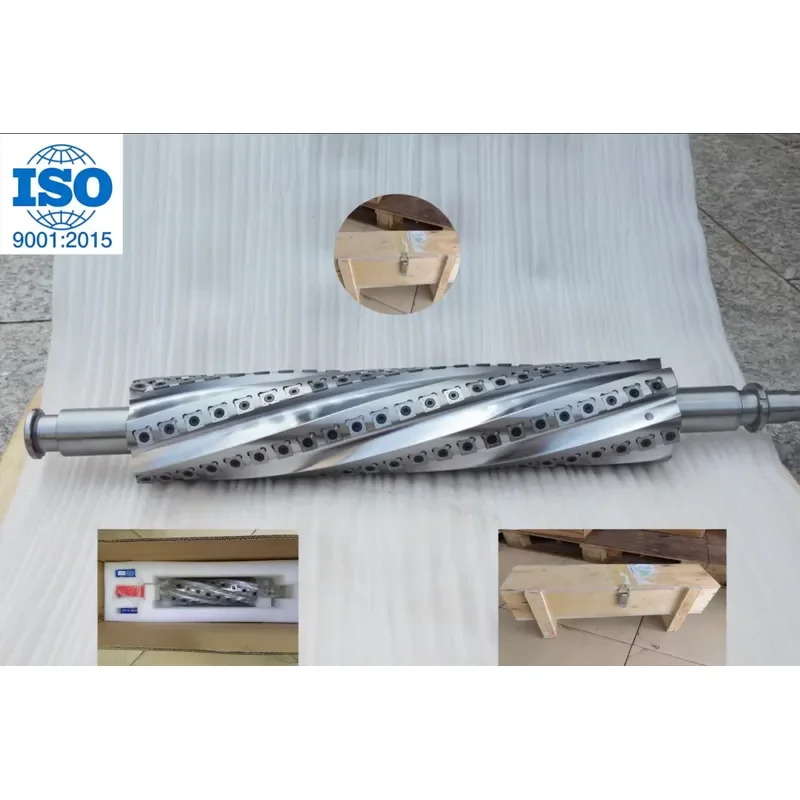 Carpentry Workshop Planer Cutter Woodworking Planer Helical Cutterhead Thicknesser High Efficiency Spiral Cutter Head for