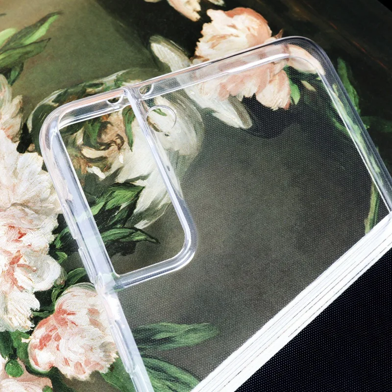 Custodia per Samsung TPU custodia morbida in silicone trasparente per Cover posteriore Samsung