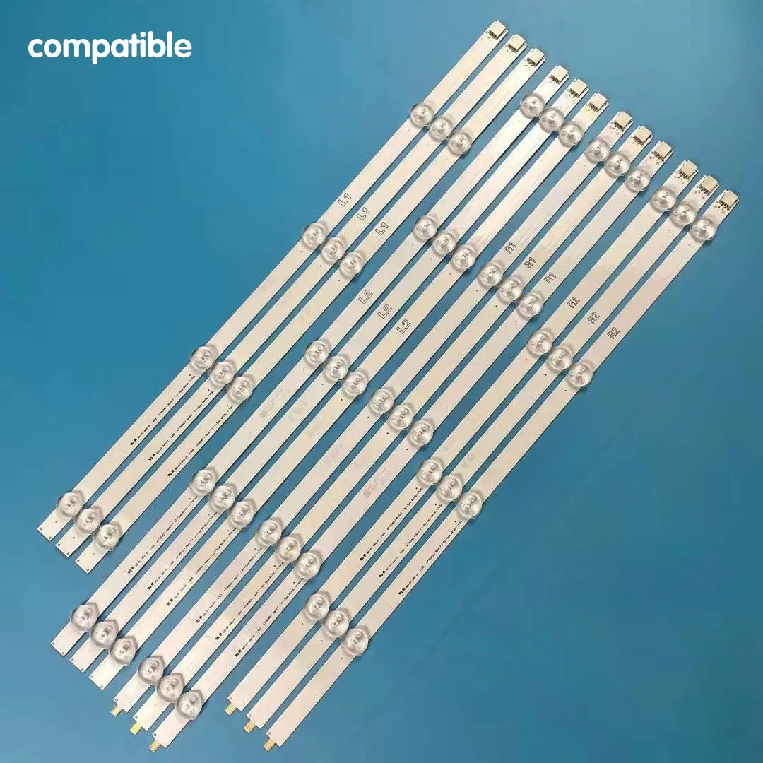 120pcs/10set LED Strips Bars for 47LN5400-CN 47LP360C-CA 47LN519C-CC 47LN5790 47LN5750 47LN5700 47LN5200