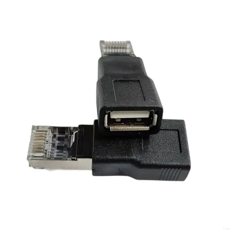 USB naar RJ45 Ethernet -adapter voor camera -desktoprouters connectiviteit 100Mbps F19E