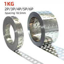 1KG Nickel Strip 2P 3P 4P 5P 6P 0.15*18.5mm Nickel Plated Steel Strip For 18650 Lithium Battery Pack Welding Tape Nickel Belt