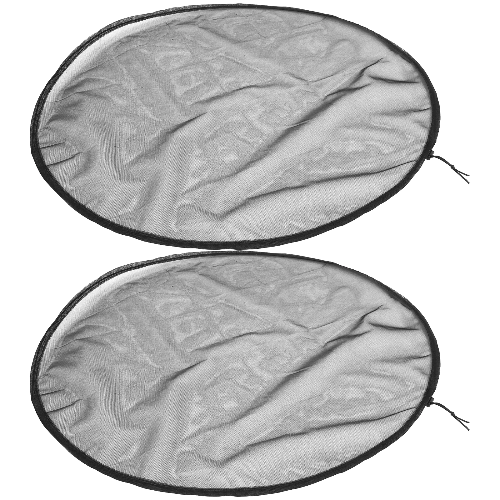 

2pcs Bucket Mesh Cover Black Bucket Mesh Cover Net Sieve Protective Gardening Yard Outdoor Water Storage
