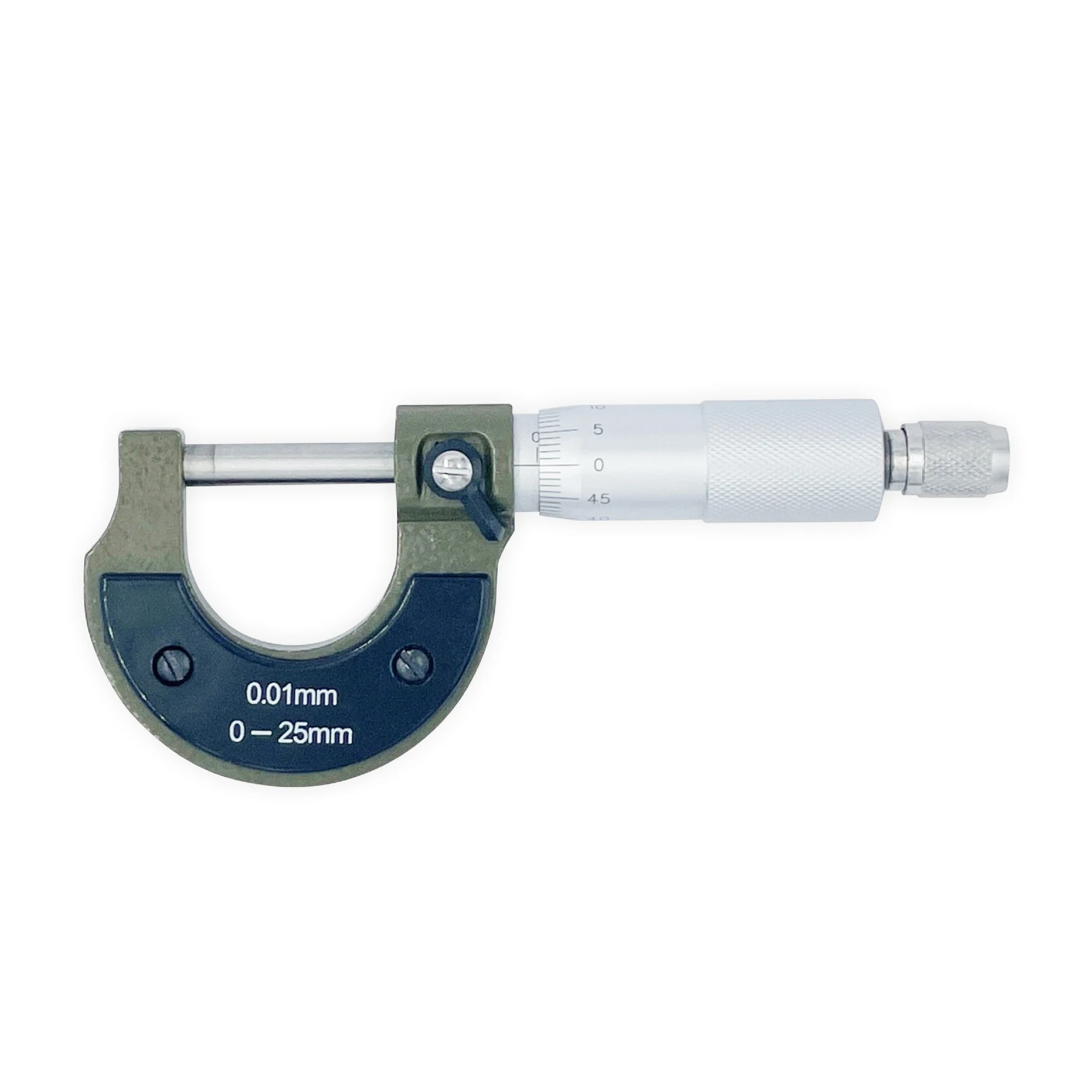 التدريس الصناعي عالية الدقة القطر الخارجي قياس سمك المسمار قياس الفرجار 0-25 مللي متر دوامة خارج ميكرومتر