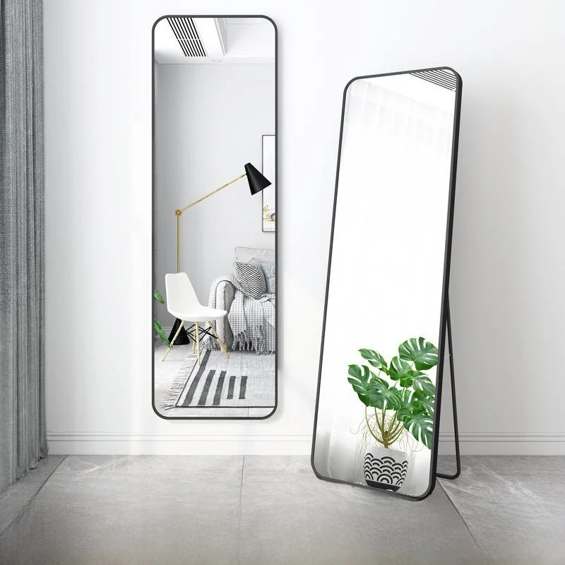 full-length-floor-mirror-bedroom-living-room-girls-teenage-wall-hanging-metal-frame-stand-alone-mirror-for-home-use