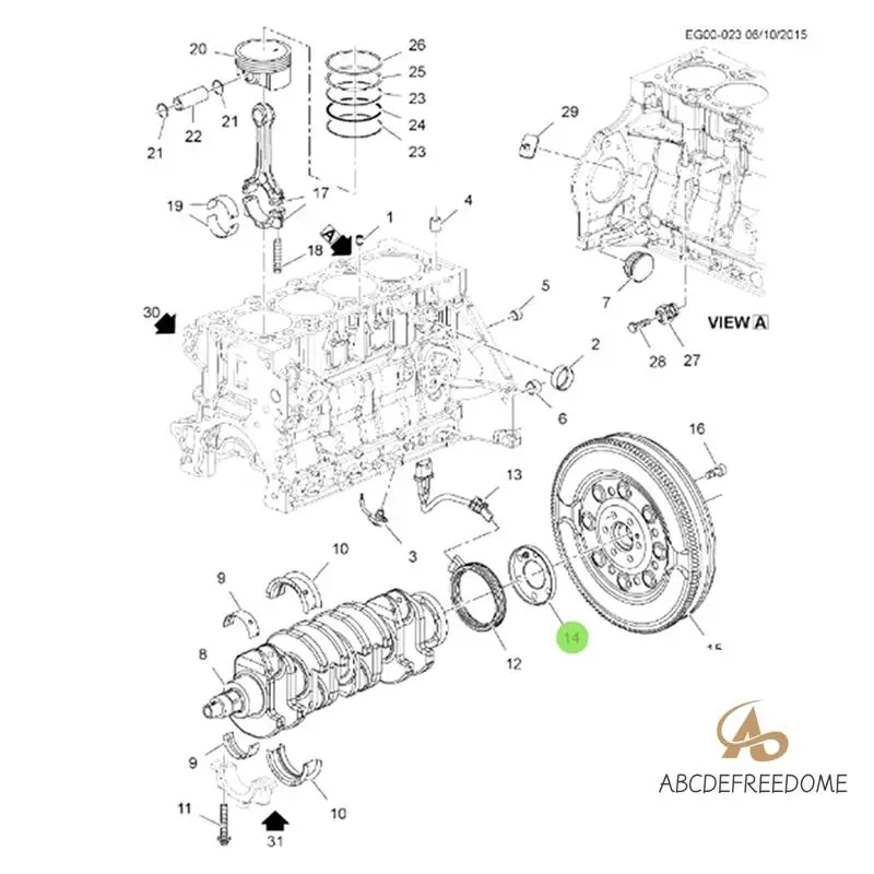

Crankshaft Signal Plate 55574781 55561766 Forchevrolet Cruze Aveo Sonic Opel Astra Mokka 616214 616348