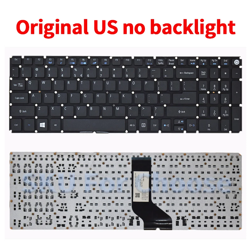 Новая американская клавиатура для acer TMP2510 TX520 N16P8 N17Q3 N17Q2 N15Q12 P259 P2510