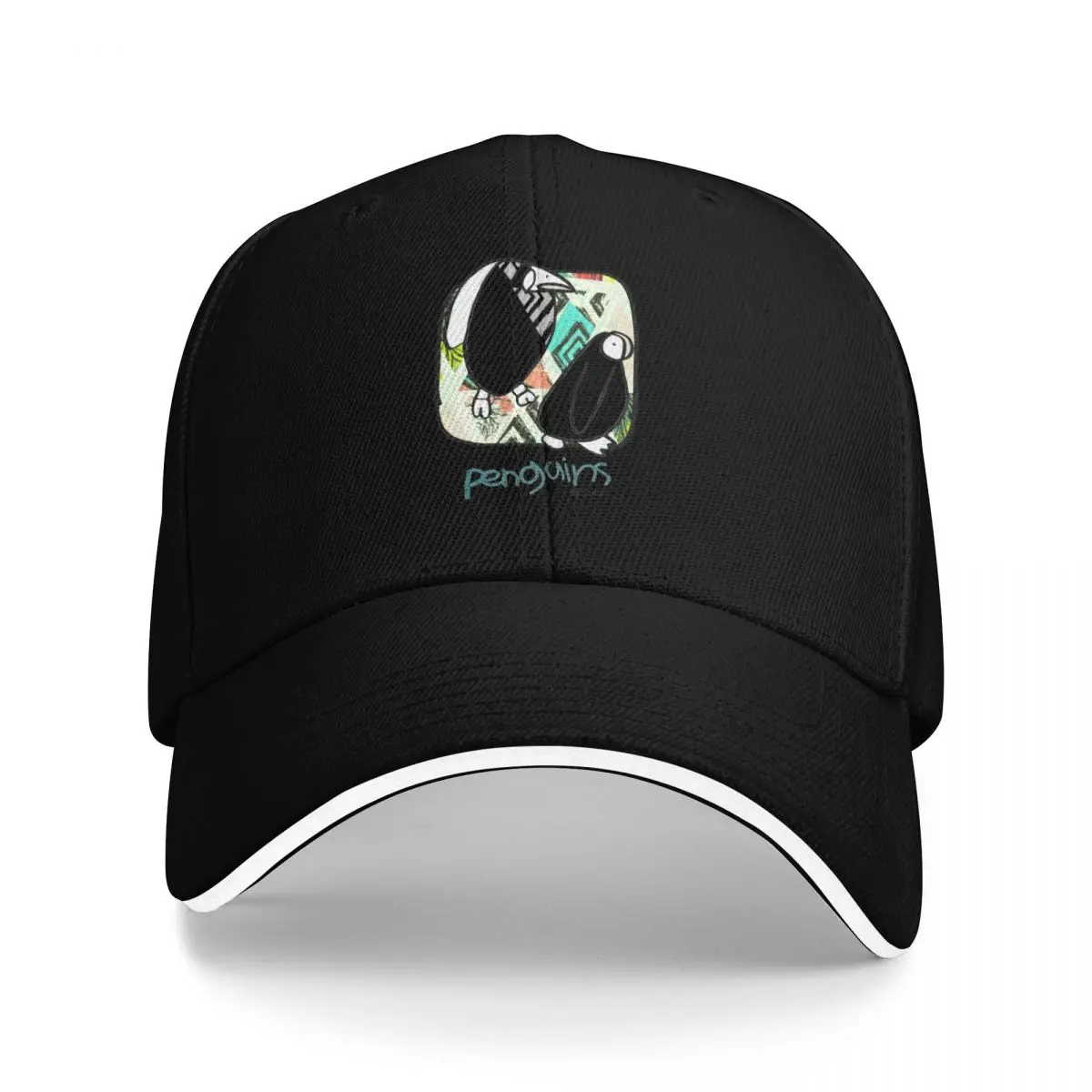 Pingüino mamá y bebé de Sofie (impresión Tropical) gorra de béisbol Snap Back Hat visera térmica Cosplay sombreros hombre mujer