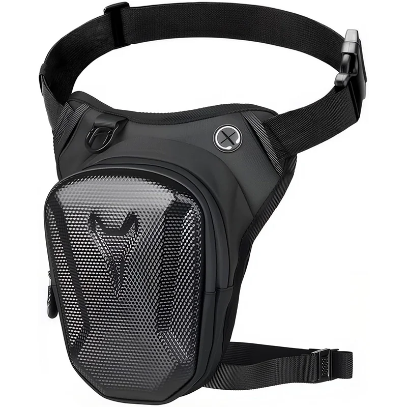 New Style Motorcycle Leg Side Bag EVA Hard Shell Outdoor Casual Waist Bags Motorbike Mobile Phone Purse Hip Bum Pack