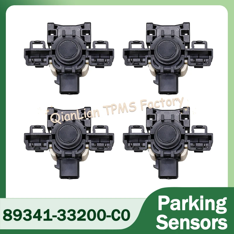 1/4PCS 89341-33200-C0 PDC Parking Reversing Sensor For Lexus CT200h ES300h ES350 Car Bumper Parking Sensor Replacement Parts