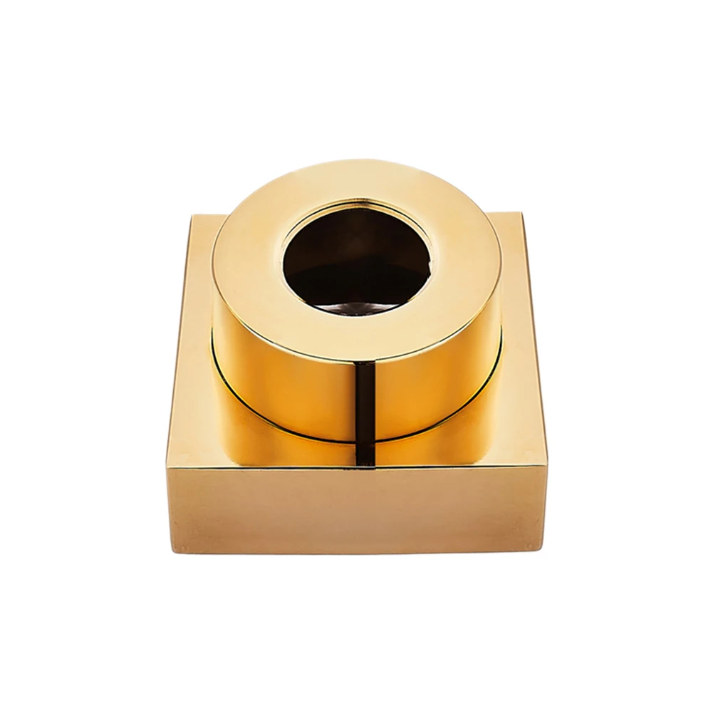 Modern Home Style Adjustable Shower Head Easy Install Decorative Cover Copper Cover Install Cover Adjustable Height Mechanism