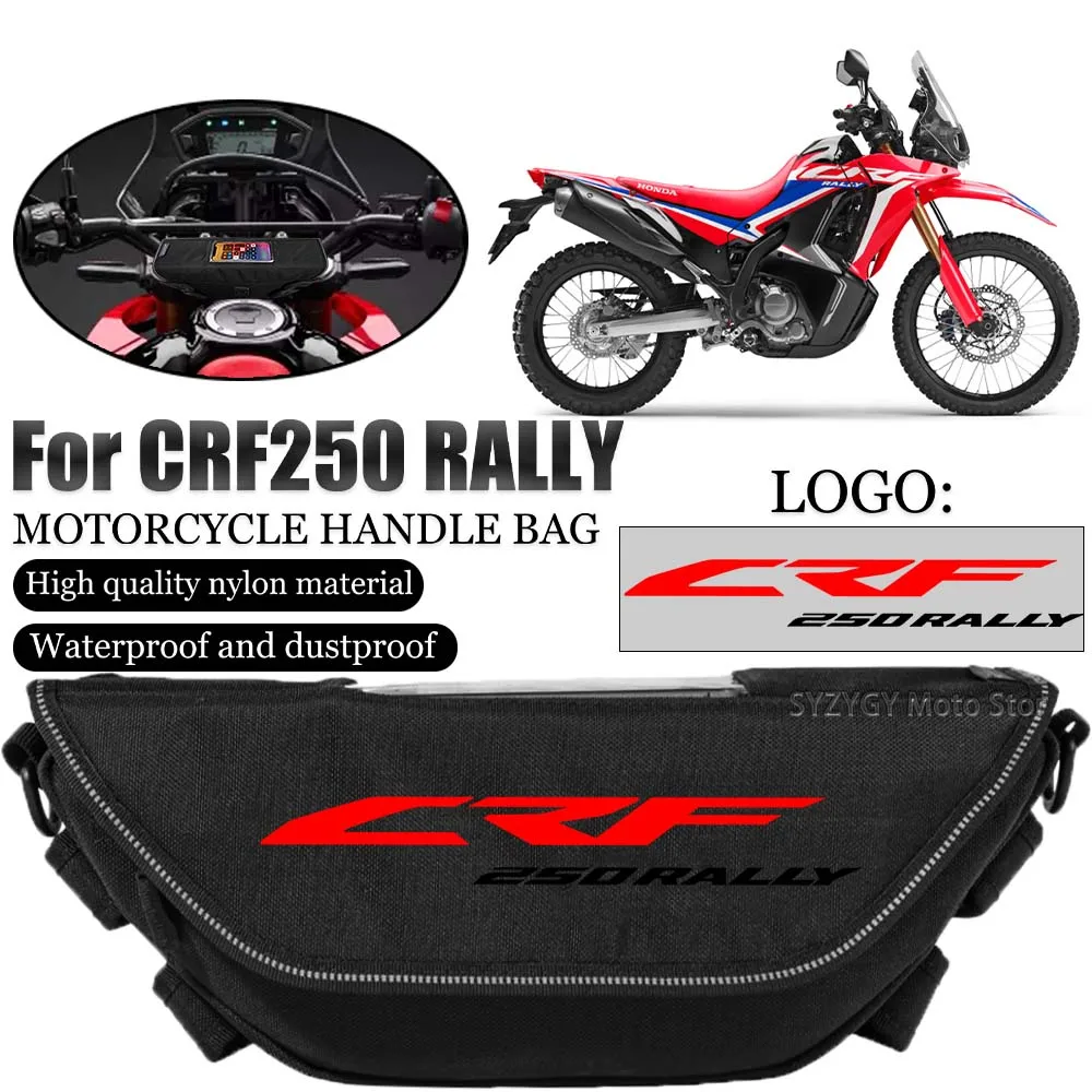 

For Honda CRF250 Rally crf250 rally Motorcycle handlebar bag rider bag waterproof and dustproof motorcycle bag riding bag