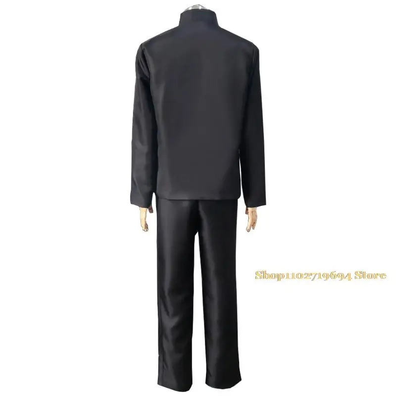 Gojo Satoru Cosplay Anime Gojo Satoru Cosplay Costume School Uniform Outfits Halloween Carnival Suit Costume