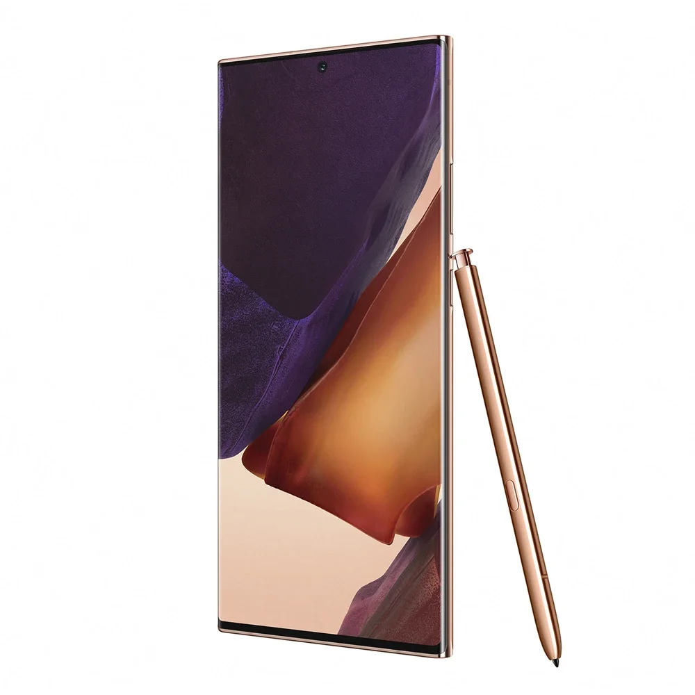 هاتف سامسونج جالاكسي نوت 20 الترا N986U1 5G الأصلي NFC 6.9 "12GB RAM 128G ROM 108MP + 12MP * 2 + 10MP نوت 20 الترا الهاتف