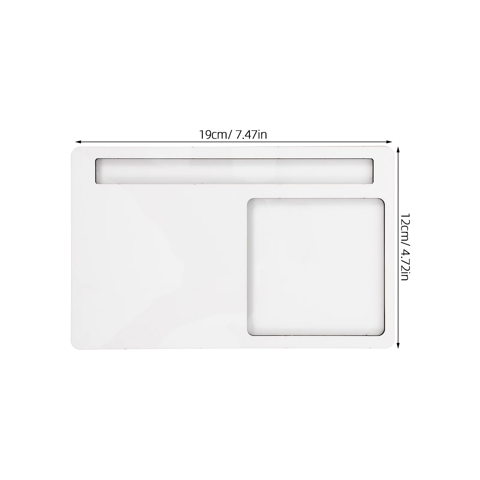 

Sublimation Blank Memo Pad Tray Sticky Memo Holder Large Capacity DIY Sublimation Supplies Office Desk Accessory