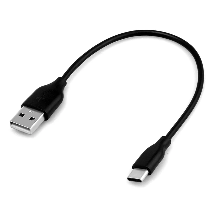 1/2/4 Pcs 20cm USB-C USB 3.1 Type C Male To 2.0 A Data Charge Cable Cord Short