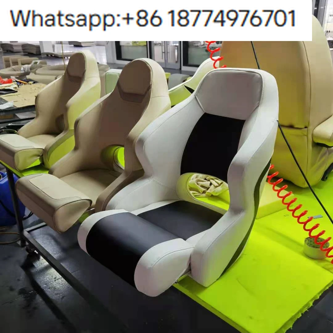 

Comfortable and Luxury Marine PVC Frame and PU Yacht Boat Seat for Driver and Passenger