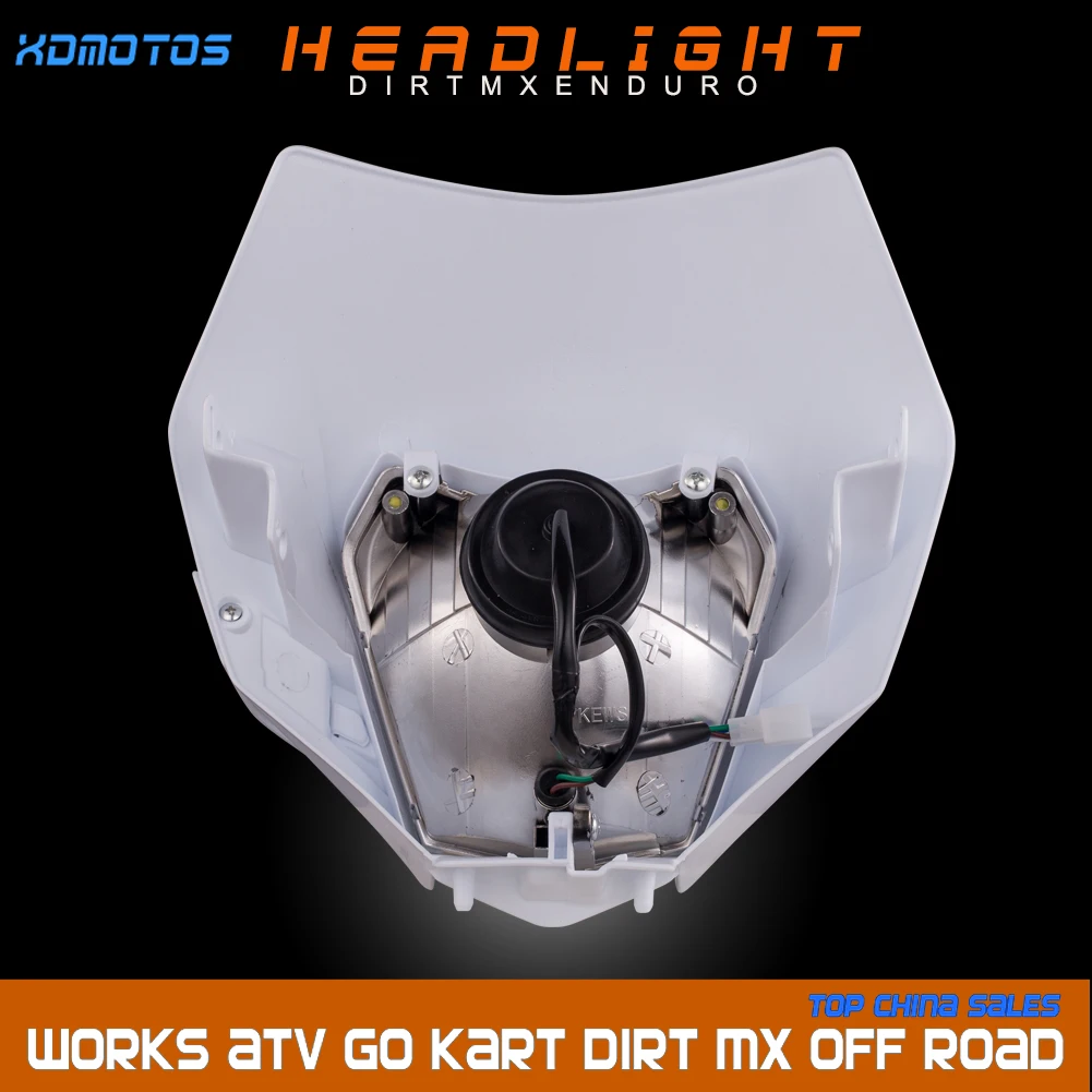 Motorcycle 2015 Universal headlight Headlamp Head Light For KTM EXC EXCF SX XC XCW MX SMR SXS 125 250 350 450 500 505 520 530