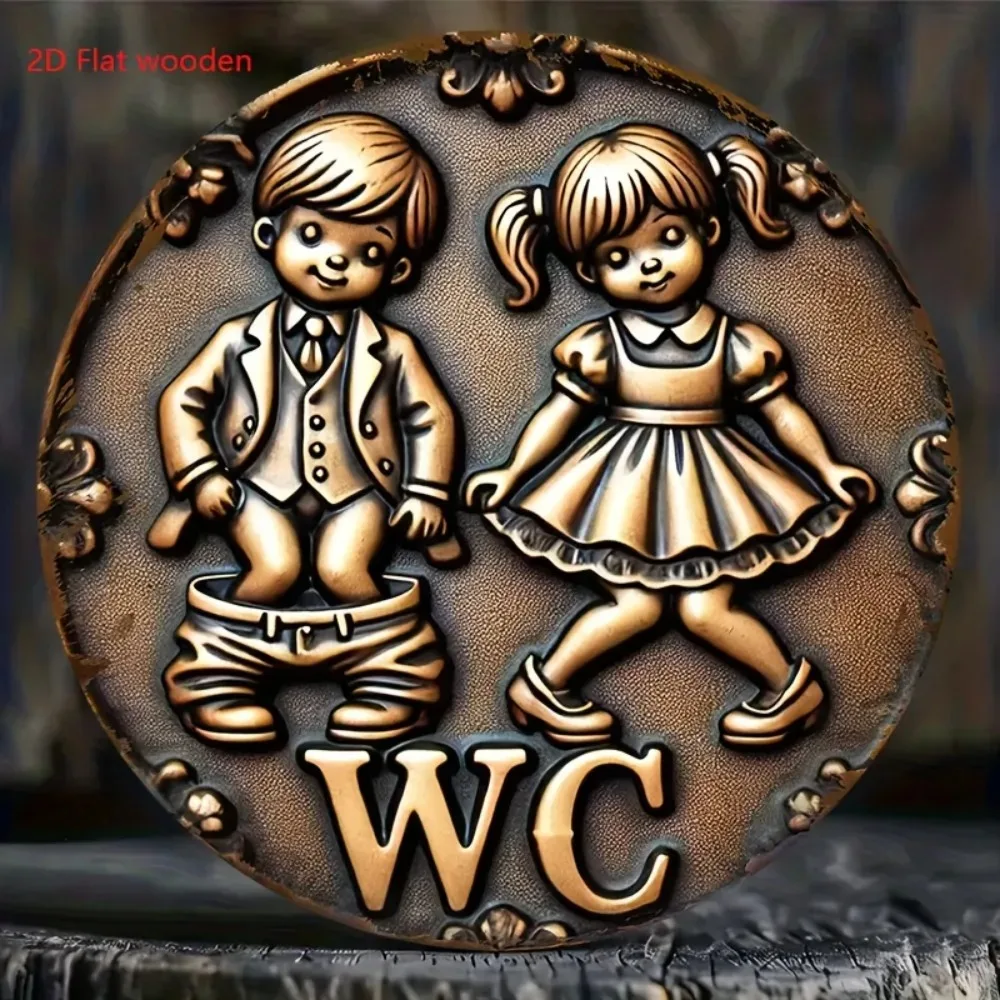 Retro 2D Round Meta…