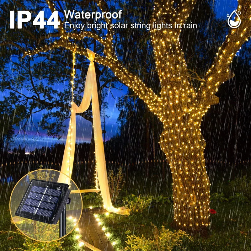 

Garden Yard Lamps Solar Camping Light Garland for Patio Wedding Party Solar Powered LED String Light Outdoor Fairy Light String