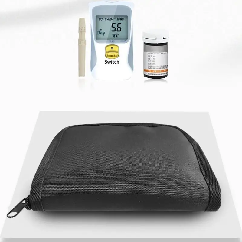 [G]Portable Blood Glucose Meter Storage Bag Household Blood 