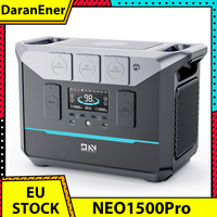 DaranEner NEO1500Pro Portable Power Station 1382Wh LiFePO4 Battery Solar Generator 1800W AC Output 14 Ports for Outdoors Camping