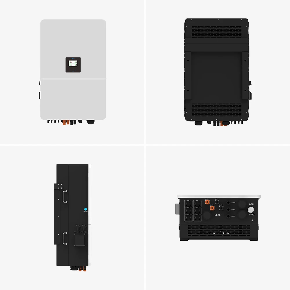 Deye New Arrival 30Kw 50Kw 60Kw 75Kw 80Kw Three Phase 380Vac Hybrid Solar Inverter For Commercial System Use