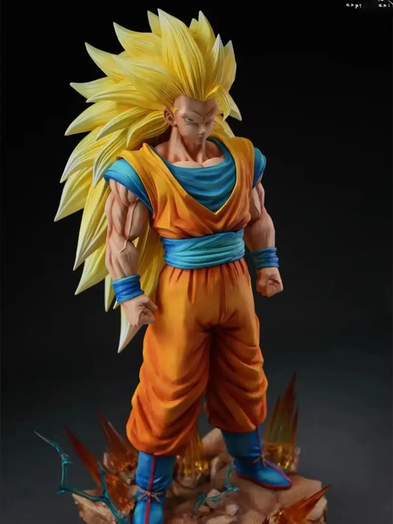 

Супер Wukong Dragon Ball Бесконечная рука Сменная база с дыхательным световым эффектом Статуя Gk Коллекция украшений Подарки.