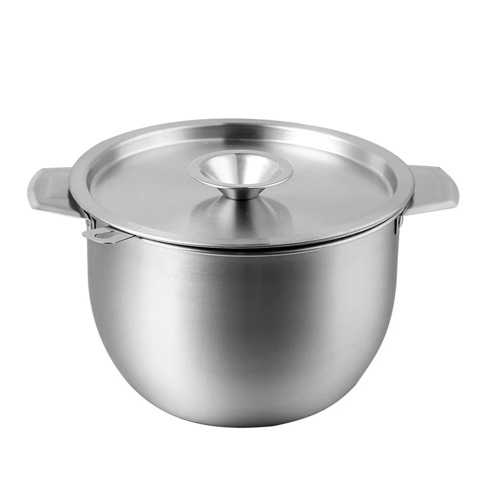 

Stainless Steel Oil Basin Premium Anti-Rust Multi-Functional Kitchen Oil Storage Container Filter Basin for Home Restaurant