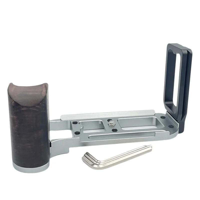 

A86G-Camera Quick Release Plate L Bracket L-Shape Vertical Hand Grip With 1/4 Inch Tripod Screw For Nikon DF Camera