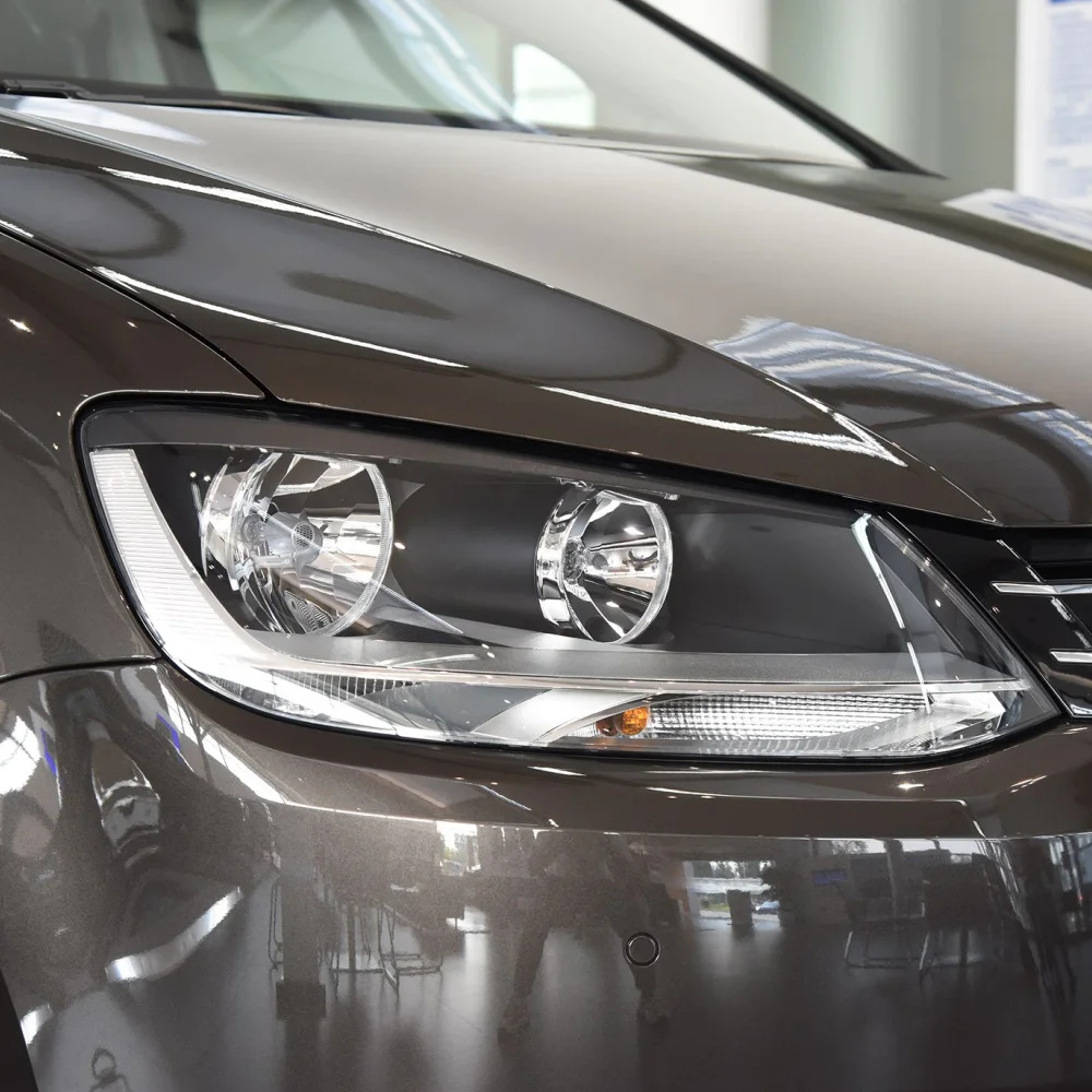 Para Volkswagen VW Sharan 2012-2019 cubierta de faro carcasa de faro lente transparente reemplazar pantalla Original plexiglás