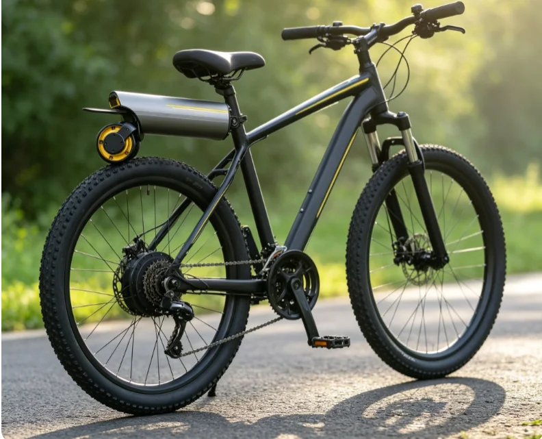 PikaBoost2 Electric Bicycle Conversion Kit - Quick Auxiliary Power Assist Module to Turn Regular Bike into E-Bike