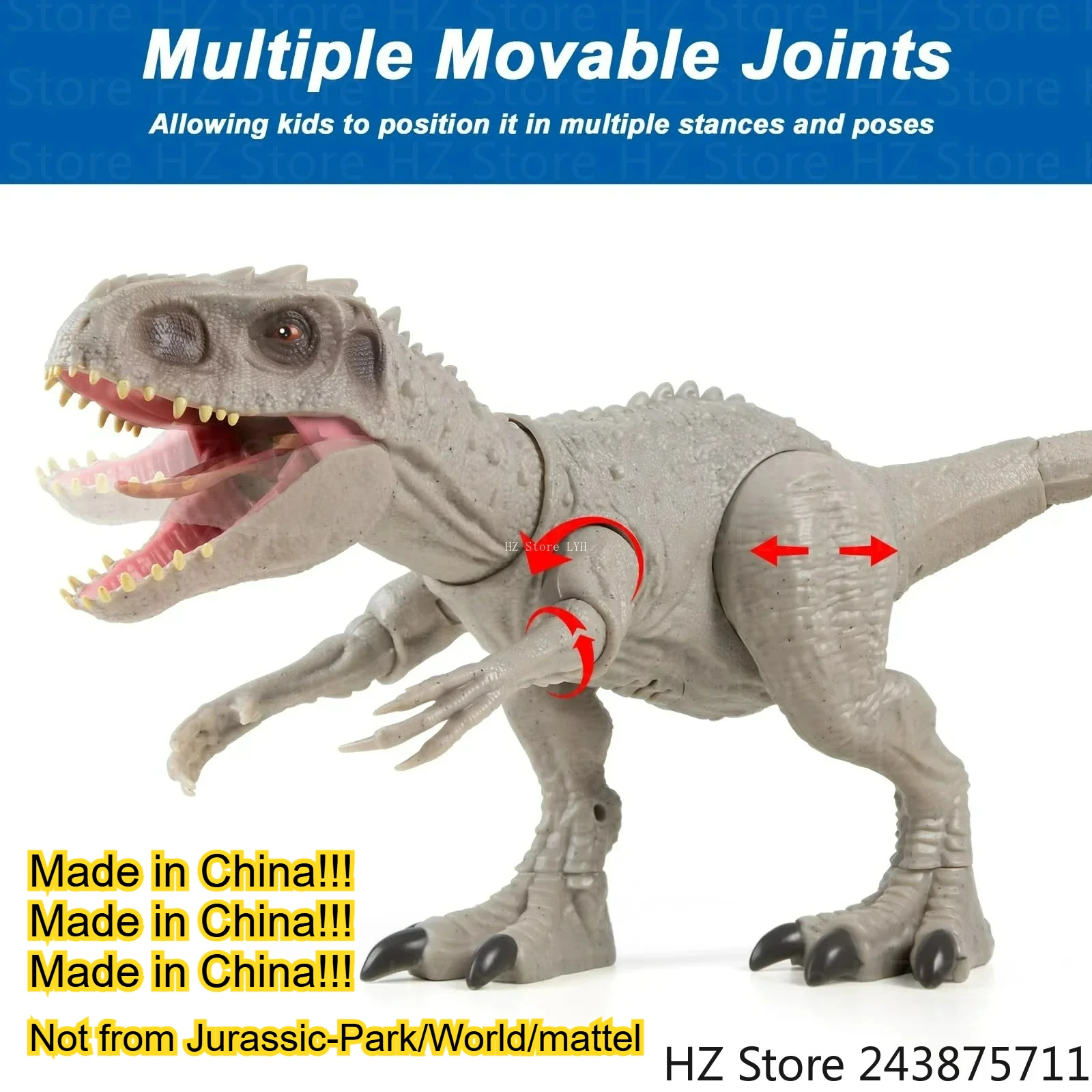 Prime 1 Studio LMCJW2-04EX Jurassic Indominus Rex Dinosaur Statue Animal Model