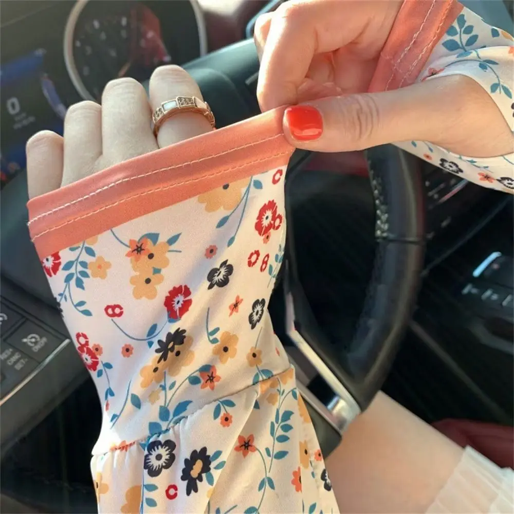 Verano ciclismo protección solar Anti-UV mangas de brazo guantes largos cubiertas de brazo mangas de protección solar
