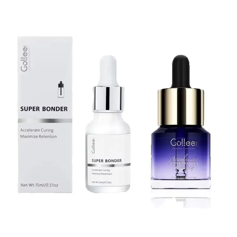 Gollee Super Bonder After Eyelash Extension Lash Sealant Help Glue Bond Better Glue Primer 2s Fast Drying Time No wait
