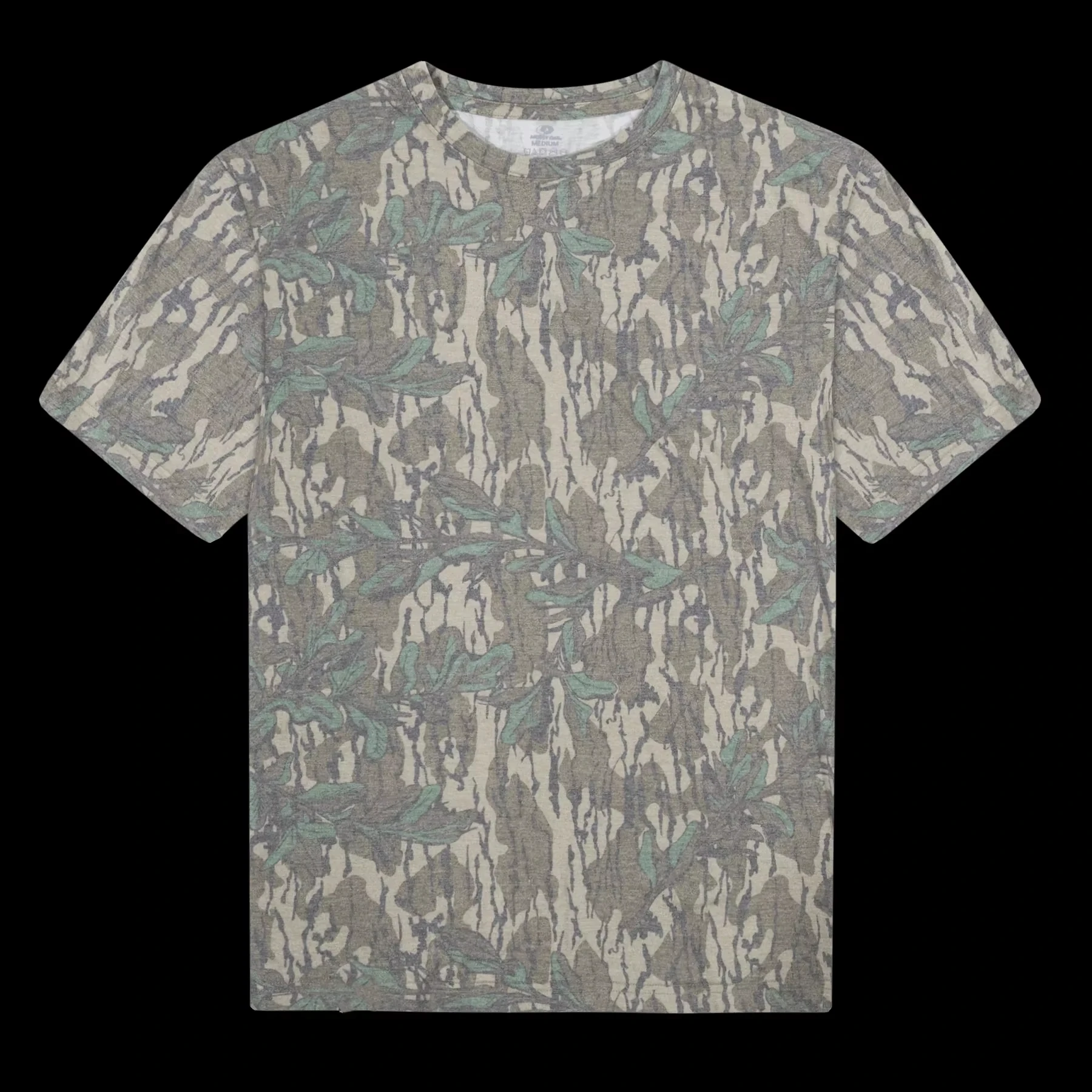 Mossy Oak Bottomland Camo 3D Print Men Short Sleeve Tee Outdoor Hunting Training Summer Tops﻿﻿﻿