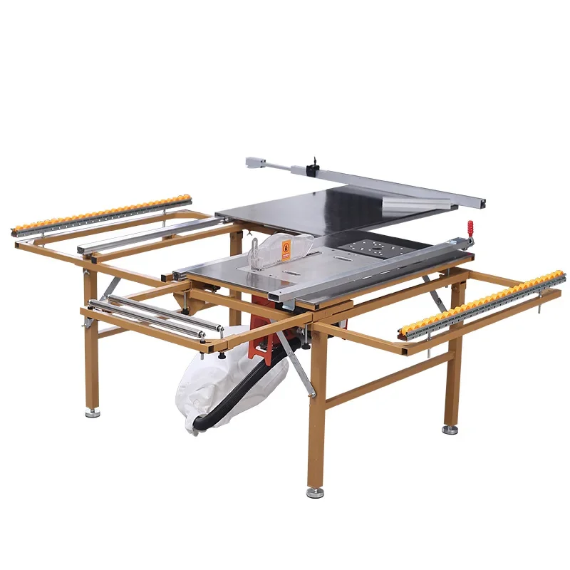 China Factory Mdf Wood Cutting Machine Woodworking Circular Panel Saw Sn Tools Double Blade High Precision Sliding Table Saw